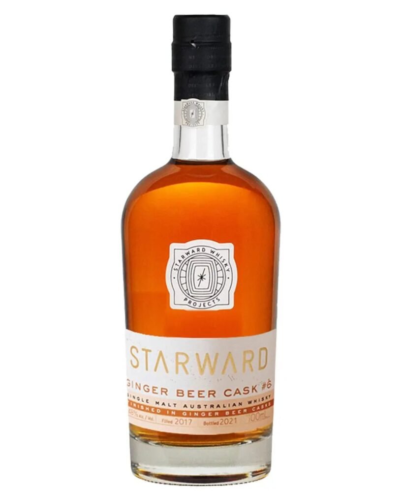 Starward Ginger Beer Cask Batch 6 Single Malt Australian Whisky 50 cl