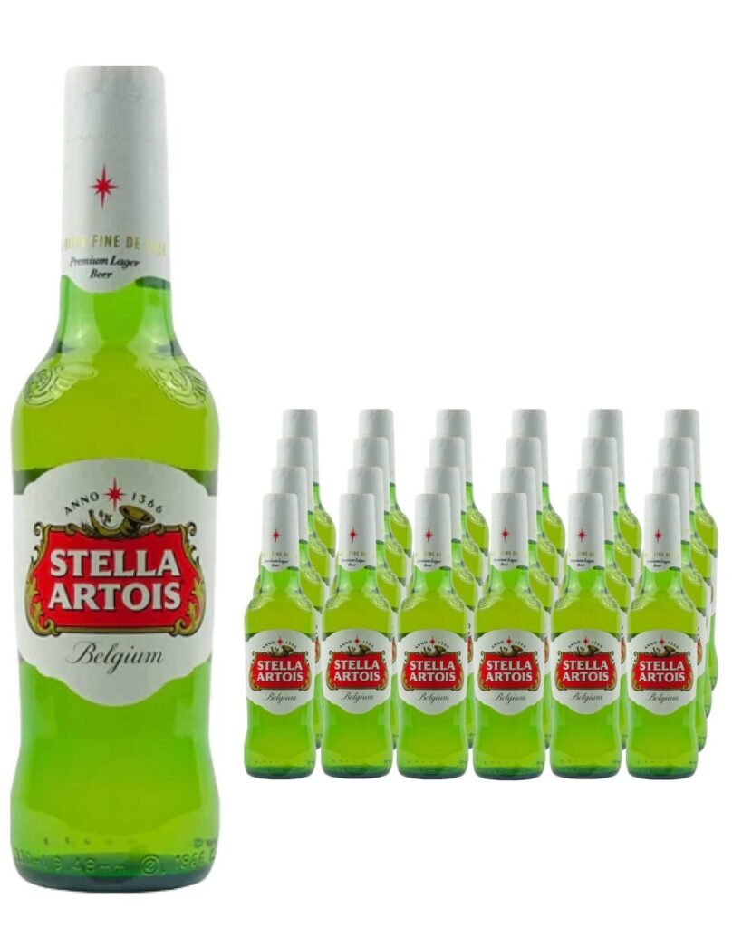 Stella Artois Premium Lager Beer 24 x 330 ml