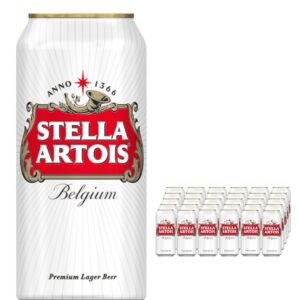 Stella Artois Premium Lager Beer 24 x 440 ml