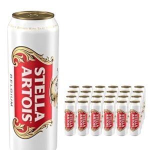Stella Artois Premium Lager Beer 24 x 568 ml