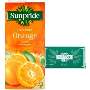 Sunpride Orange Juice 12 x 1 L