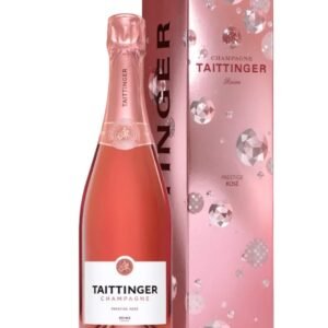 Taittinger Prestige Rose Chamnpagne Gift Box 75 cl