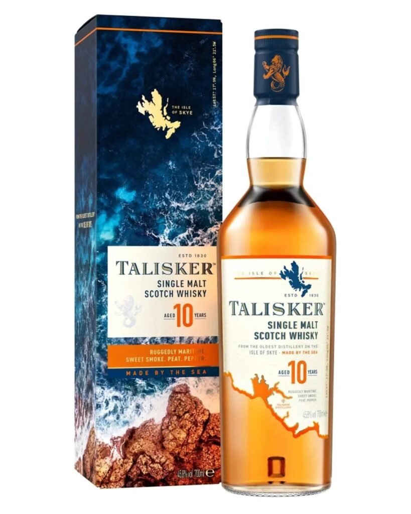 Talisker 10 Year Old Whisky 70 cl