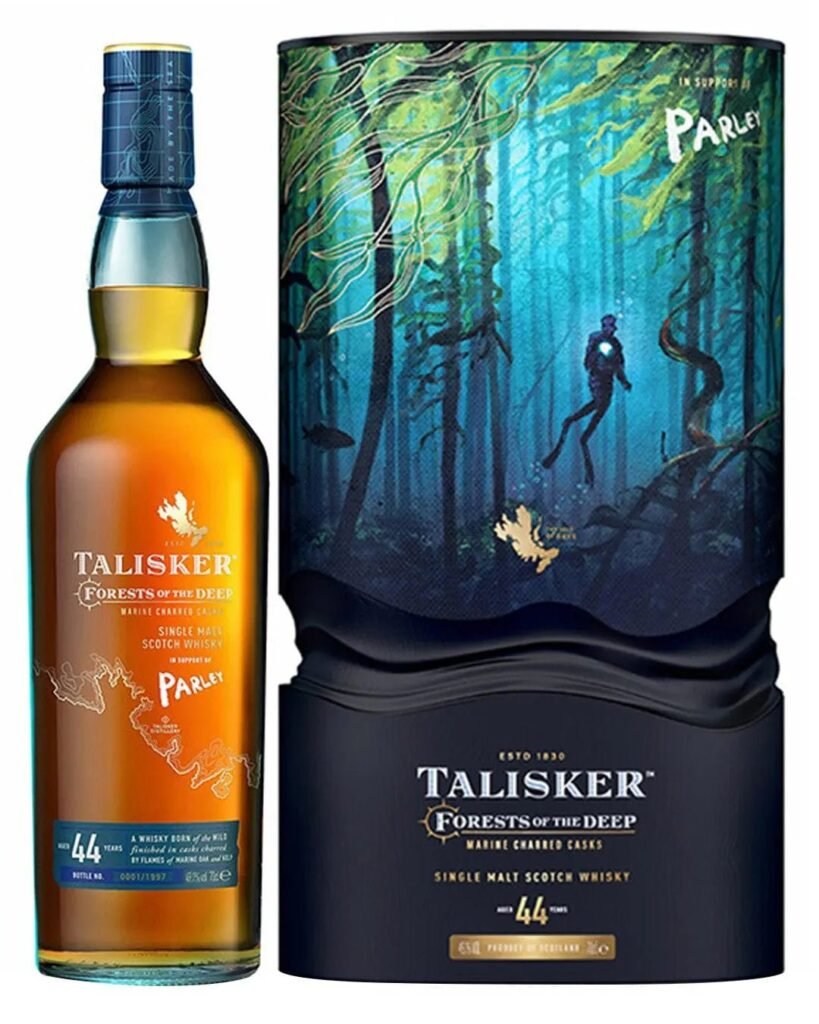 Talisker X Parley 44 Year Old Forests Of the Deep Island Whisky 70 cl