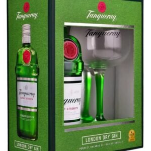 Tanqueray London Dry Gin with Copa 70 cl