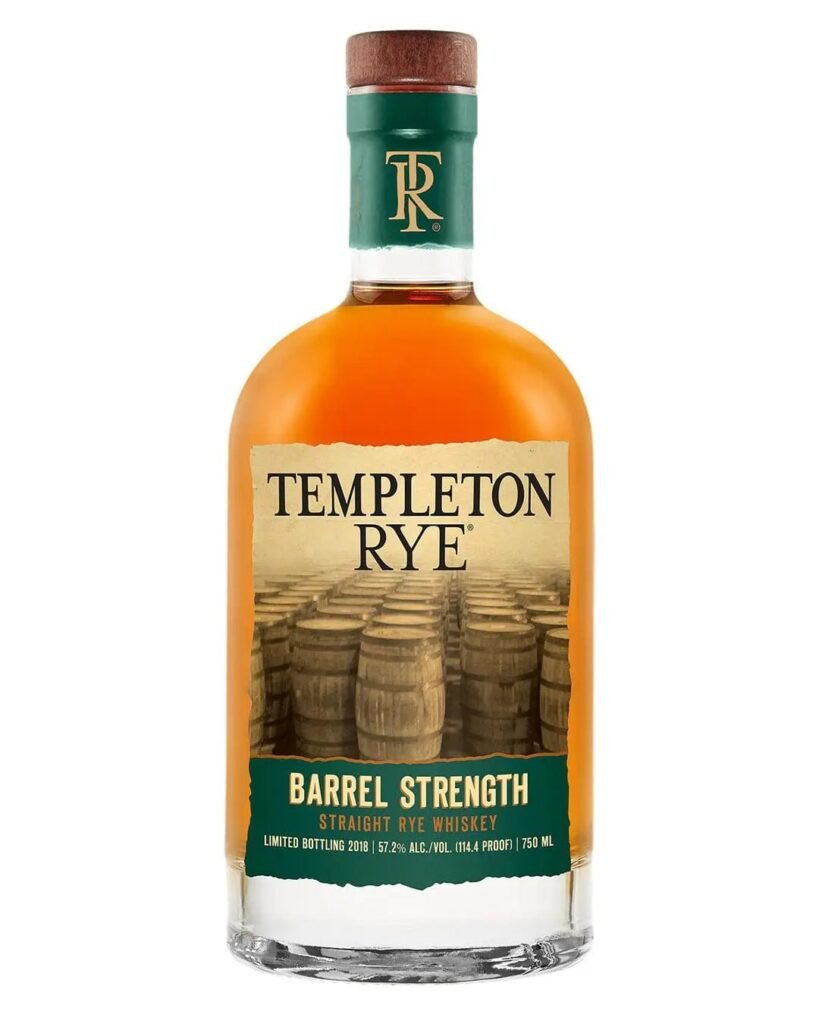 Templeton Rye Barrel Strength Whiskey 70 cl