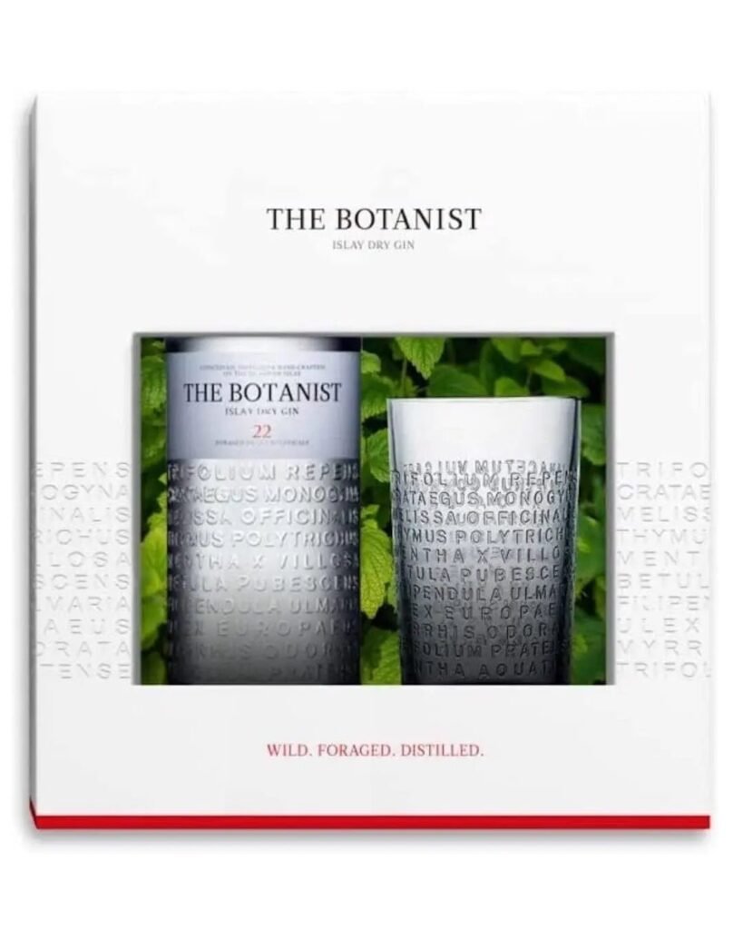 The Botanist Gin Tumbler Gift Set 70 cl