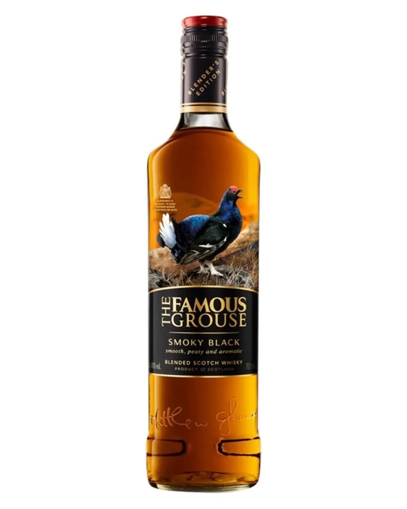 The Famous Grouse Smoky Black Blended Scotch Whisky 70 cl
