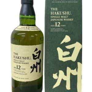 The Hakushu 12 Year Old Single Malt Japanese Whisky 70 cl