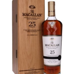 The Macallan 25 Year Old Sherry Oak 2023 Release Malt Whisky 70 cl