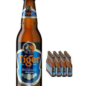 Tiger Premium Lager Beer Bottle 24 x 330 ml