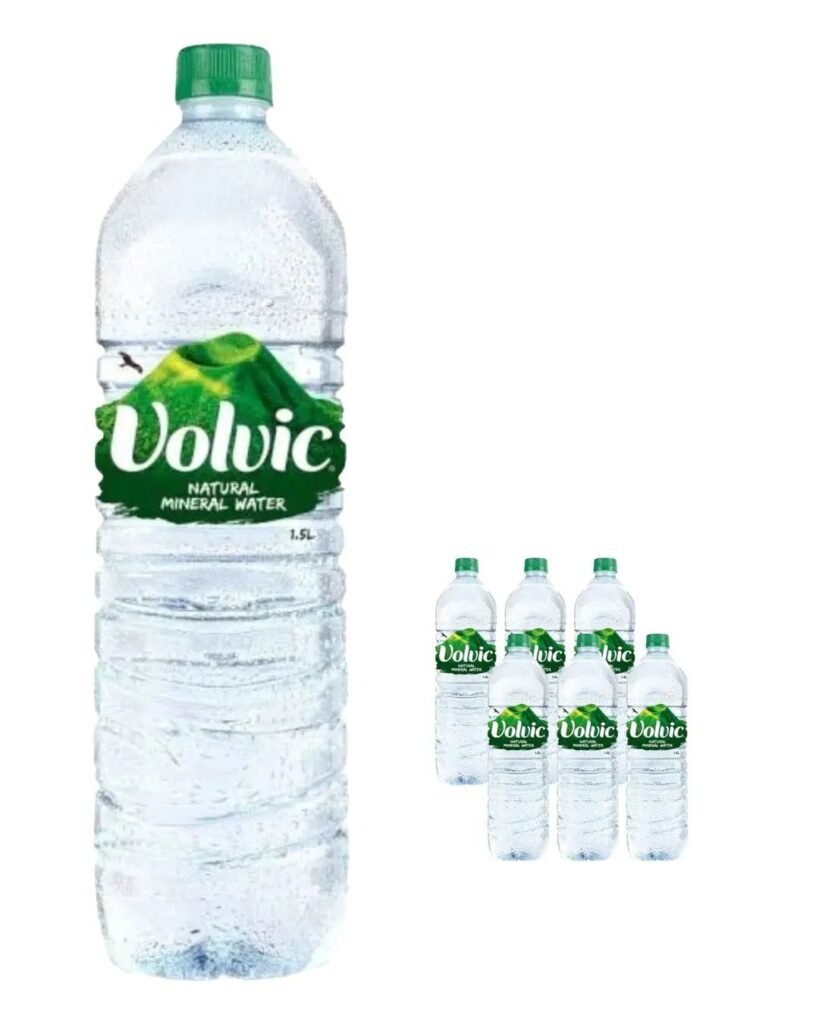 Volvic Still Mineral Water 6 x 1.5 L