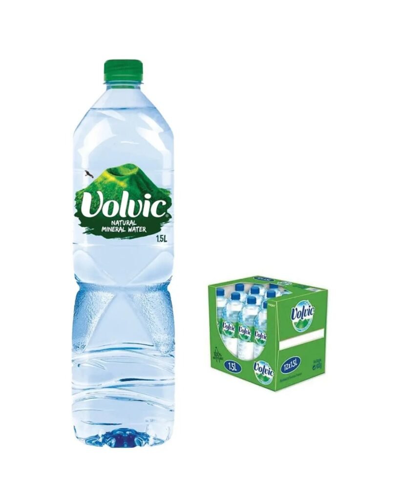 Volvic Still Mineral Water Plastic Bottle 12 x 1.5 L