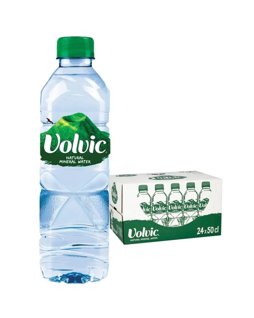 Volvic Still Mineral Water Plastic Bottle 24 x 500 ml