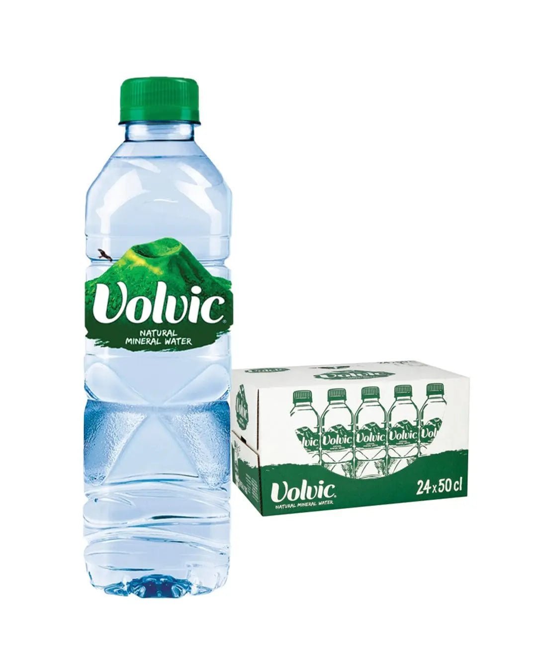 Volvic Still Mineral Water Plastic Bottle 24 x 500 ml
