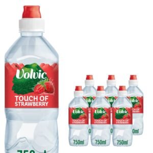 Volvic Touch of Fruit Strawberry Flavoured Water 6 x 750 ml