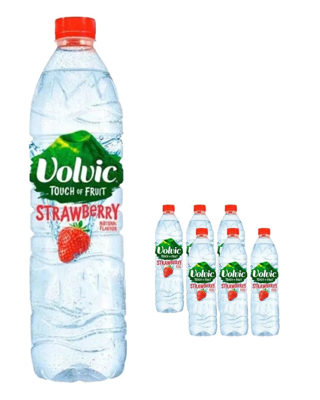 Volvic Touch of Fruit Strawberry 6 x 1.5 L
