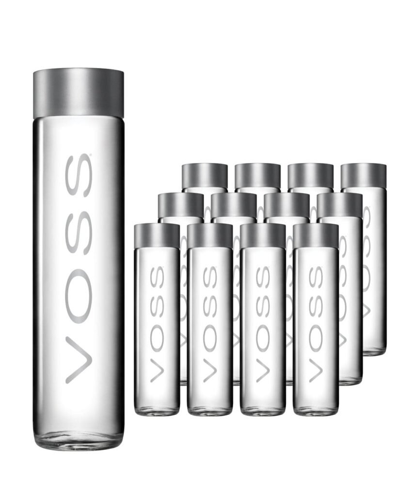 Voss Still Water Glass Bottle 12 x 800 ml