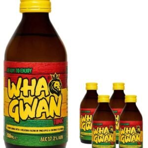 Wha Gwan Pineapple Coconut Rum Tonic 4 x 200 ml