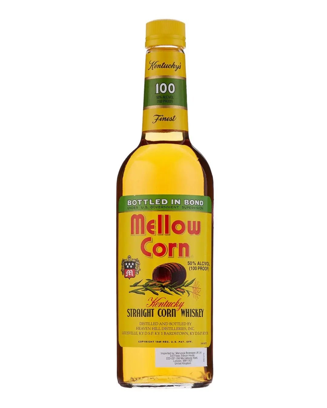 Mellow Corn Straight Corn Kentucky Whiskey 70 cl