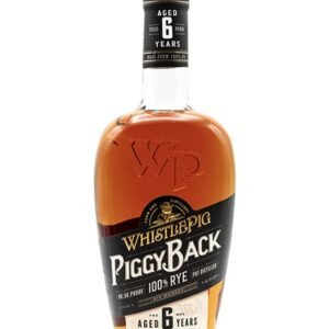 WhistlePig PiggyBack 100% Rye 6 Year Old Whiskey 70 cl