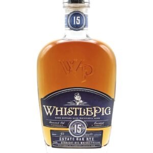 WhistlePig Rye Whiskey Vermont Oak 15 Year Old 70 cl