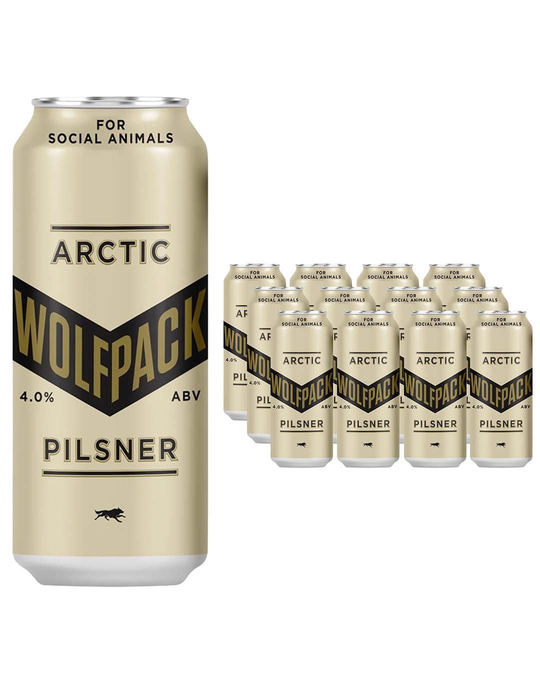 Wolfpack Arctic Pilsner 12 x 440 ml