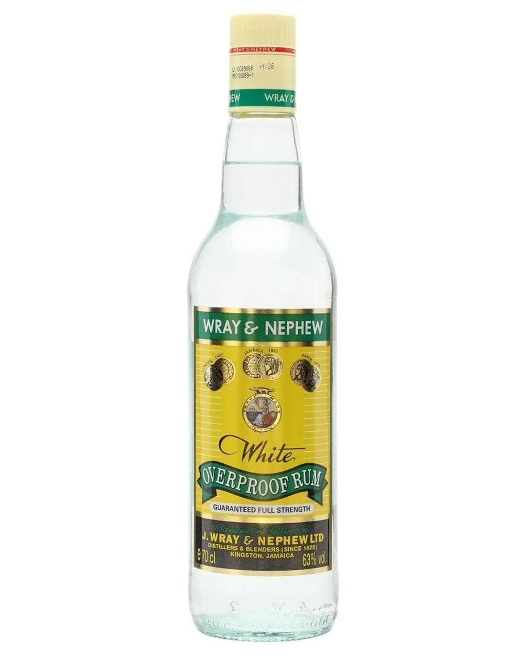 Wray & Nephew White Over Proof Rum 70 cl
