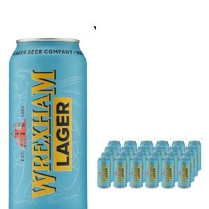 Wrexham Lager Beer Can 24 x 440 ml