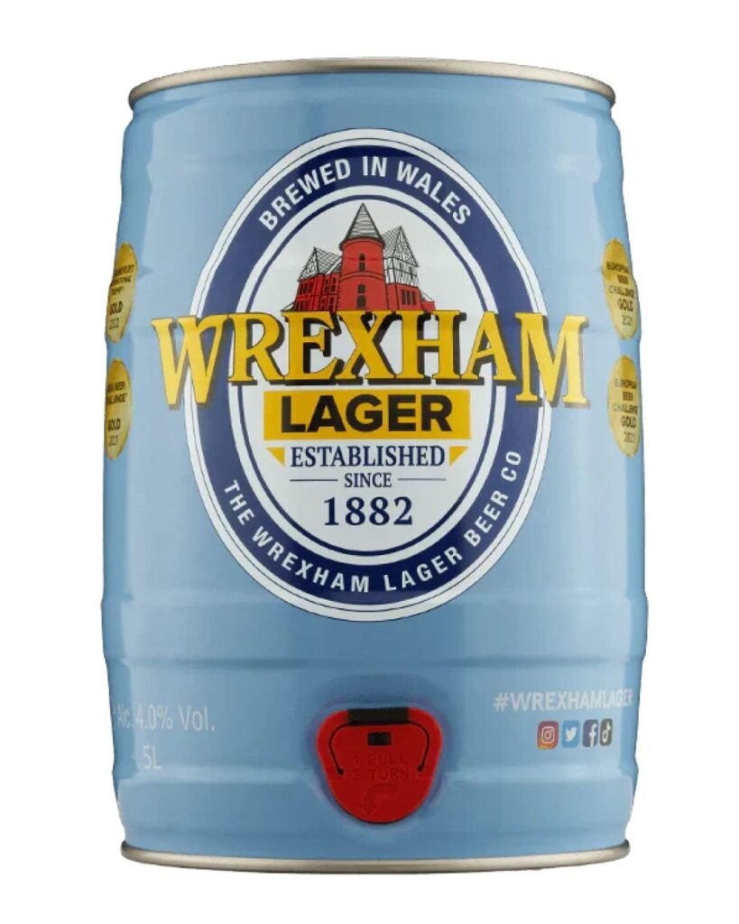 Wrexham Lager Mini Keg 5 L
