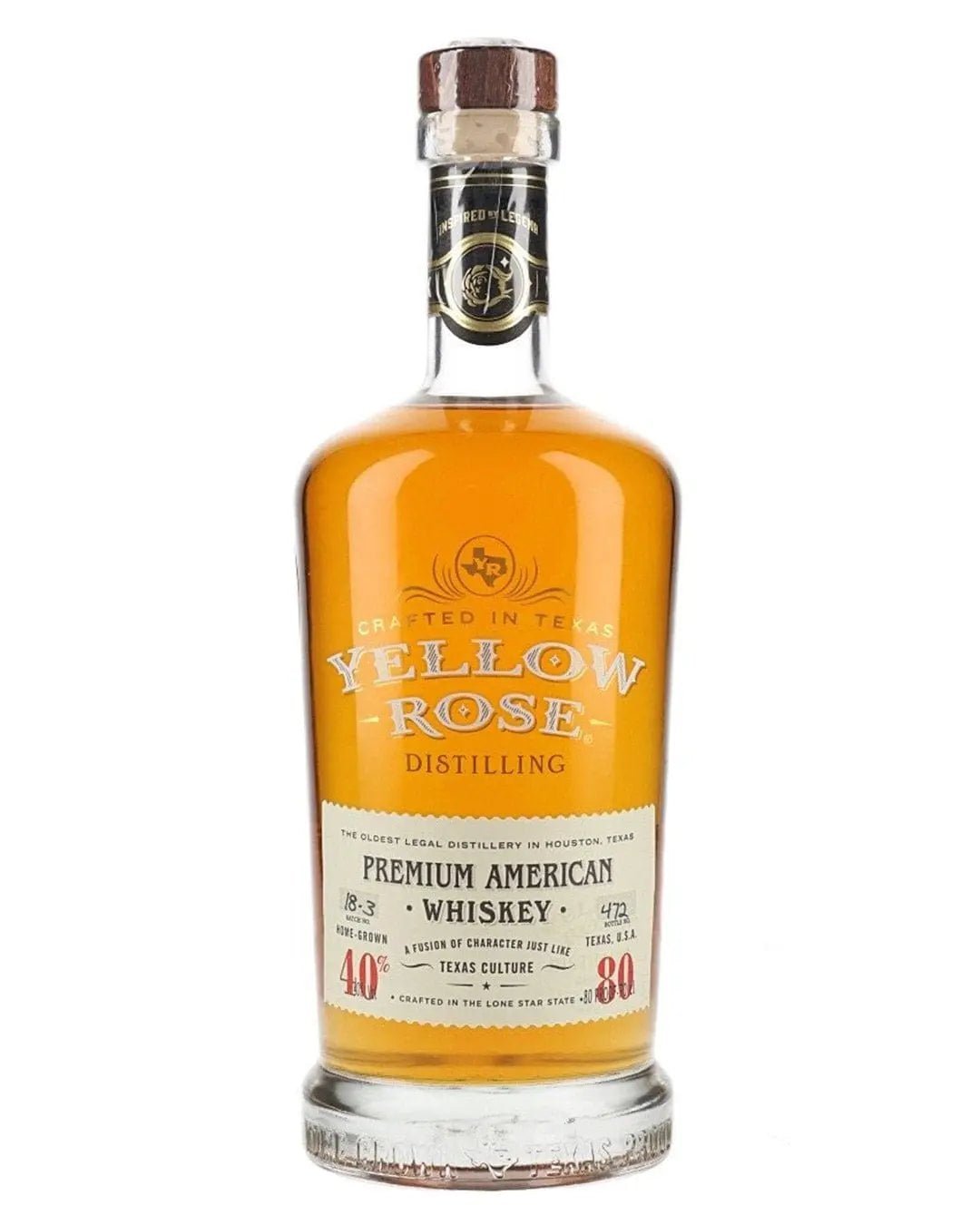 Yellow Rose Premium American Whiskey 70 cl